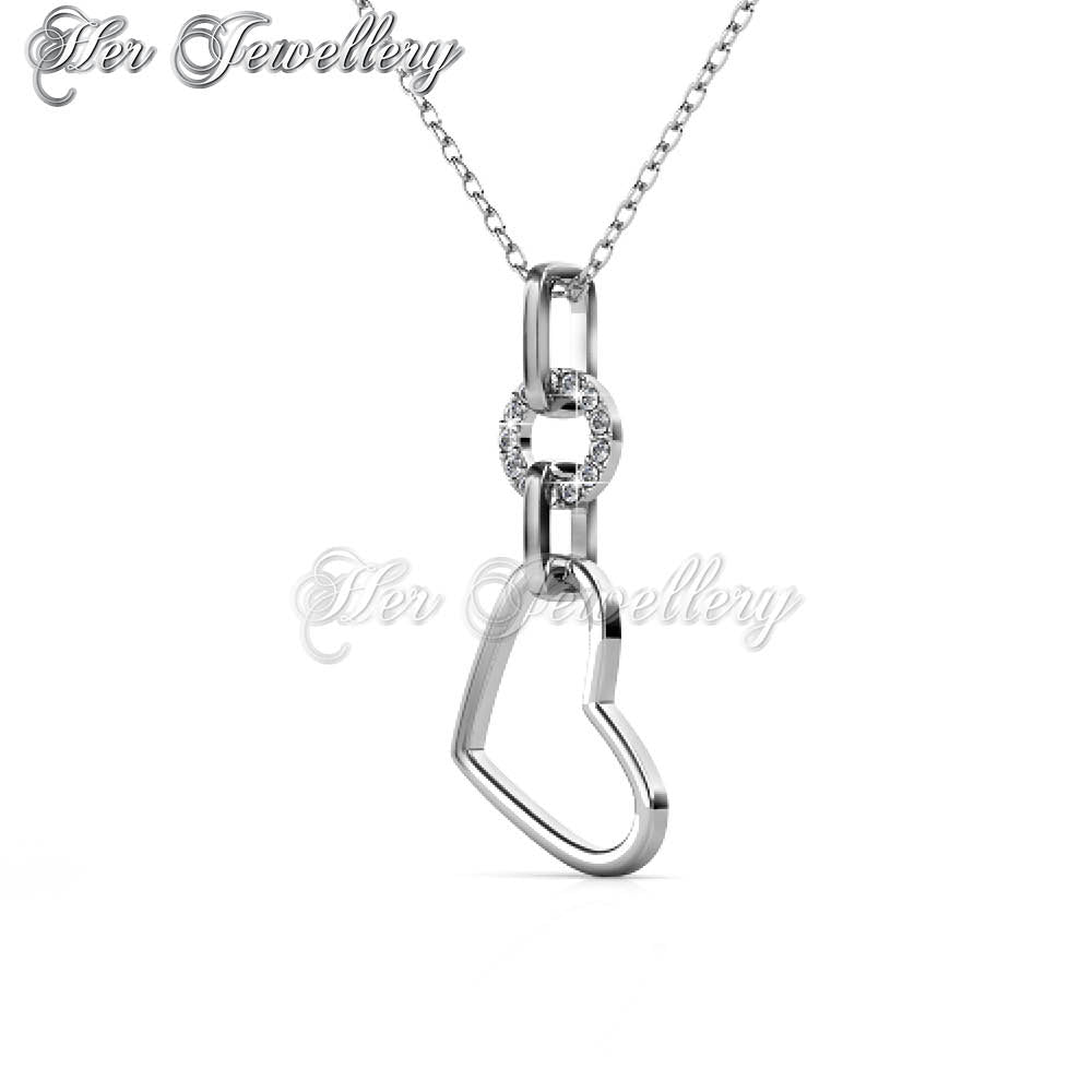 Swarovski Crystals Love Circlet Pendant†- Her Jewellery