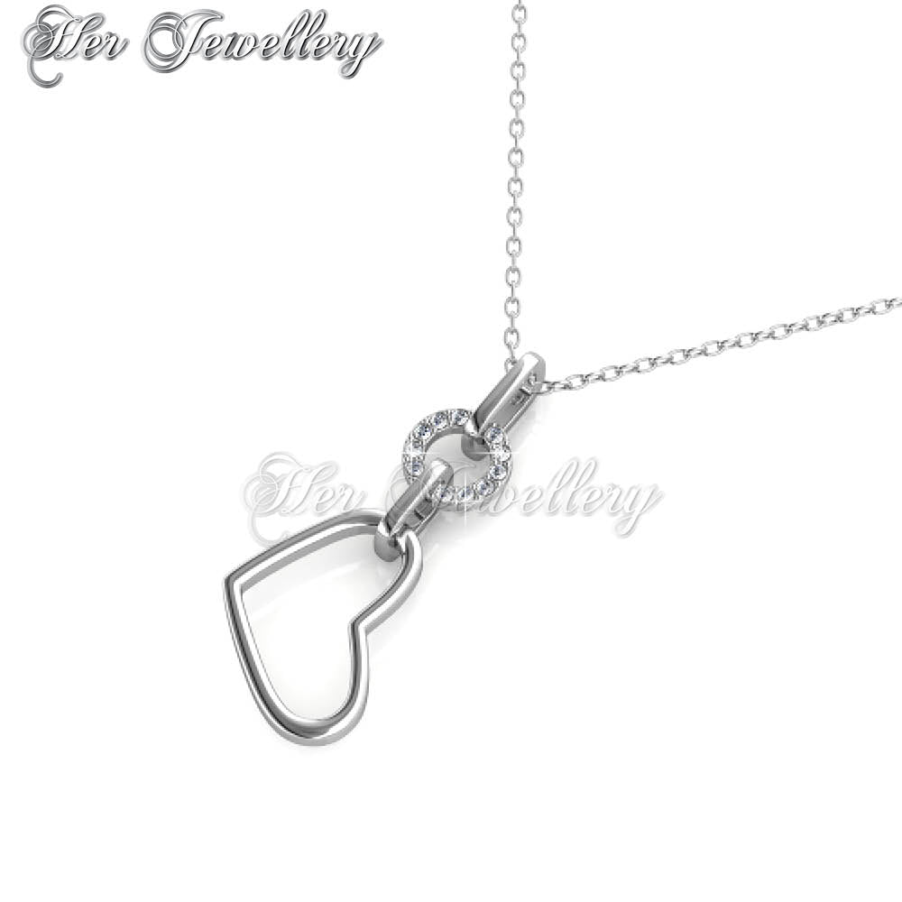 Swarovski Crystals Love Circlet Pendant†- Her Jewellery