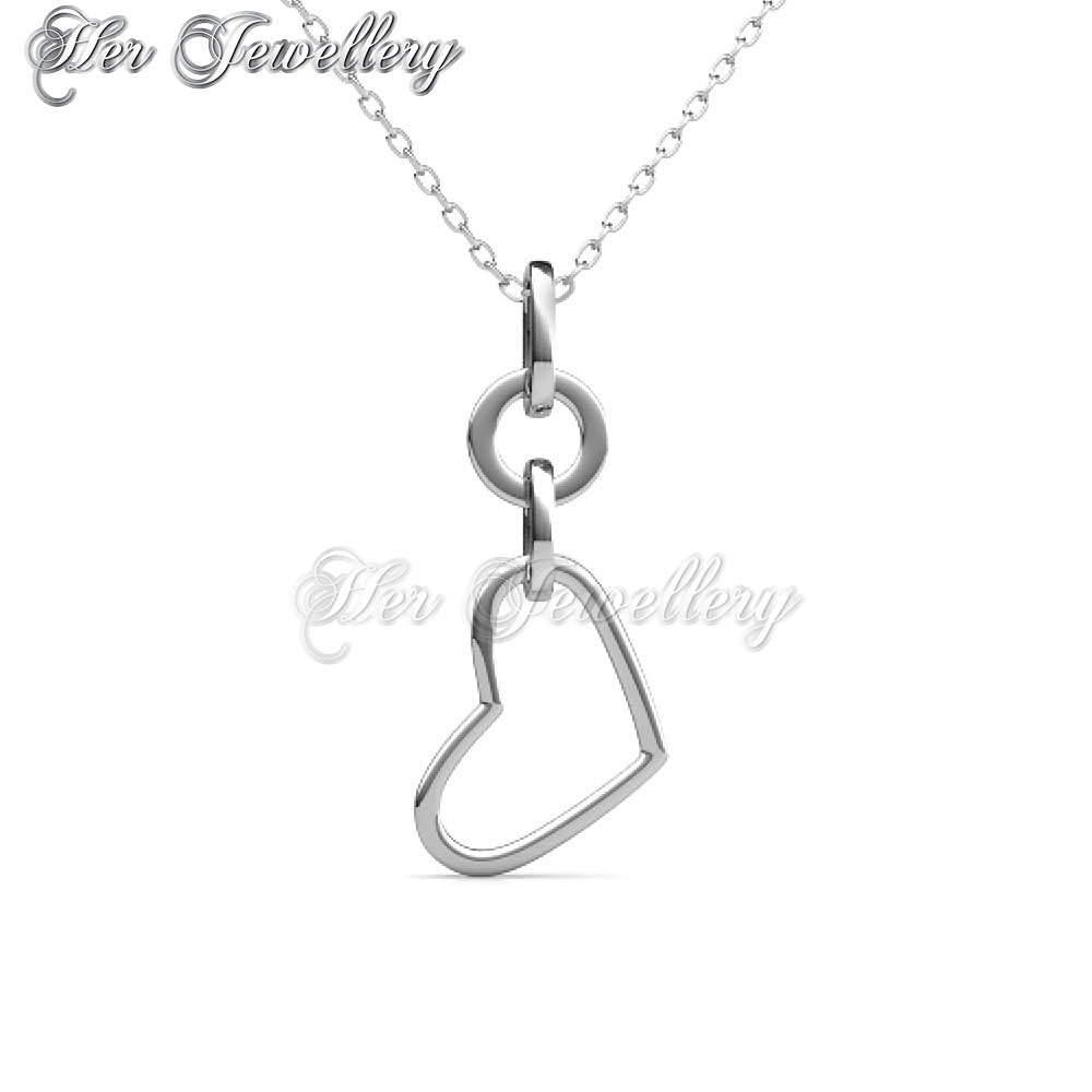 Swarovski Crystals Love Circlet Pendant†- Her Jewellery