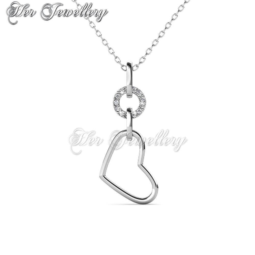 Swarovski Crystals Love Circlet Pendant†- Her Jewellery