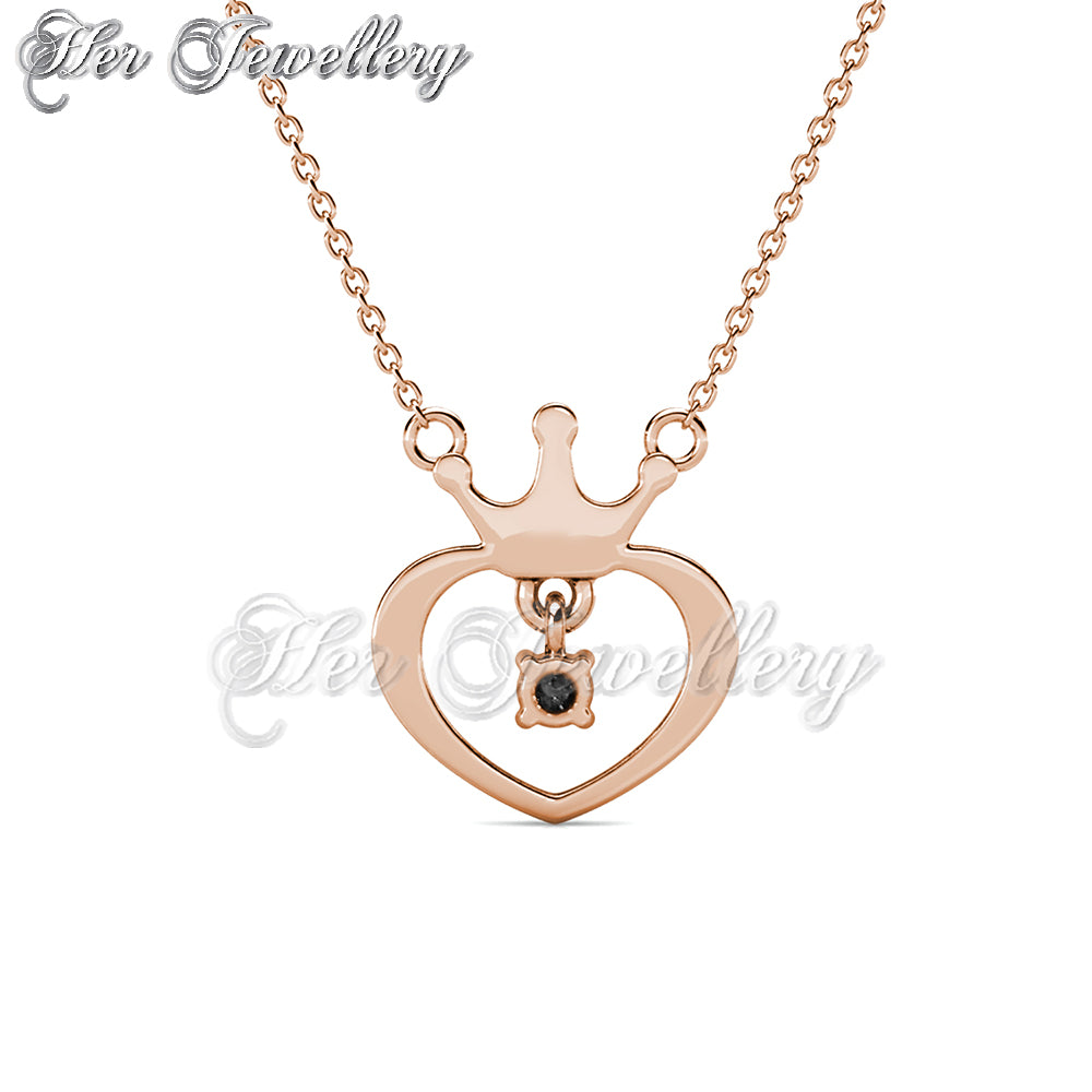 Swarovski Crystals Lovely Crown Pendant - Her Jewellery