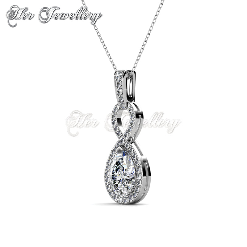 Swarovski Crystals Medallion Pendant - Her Jewellery