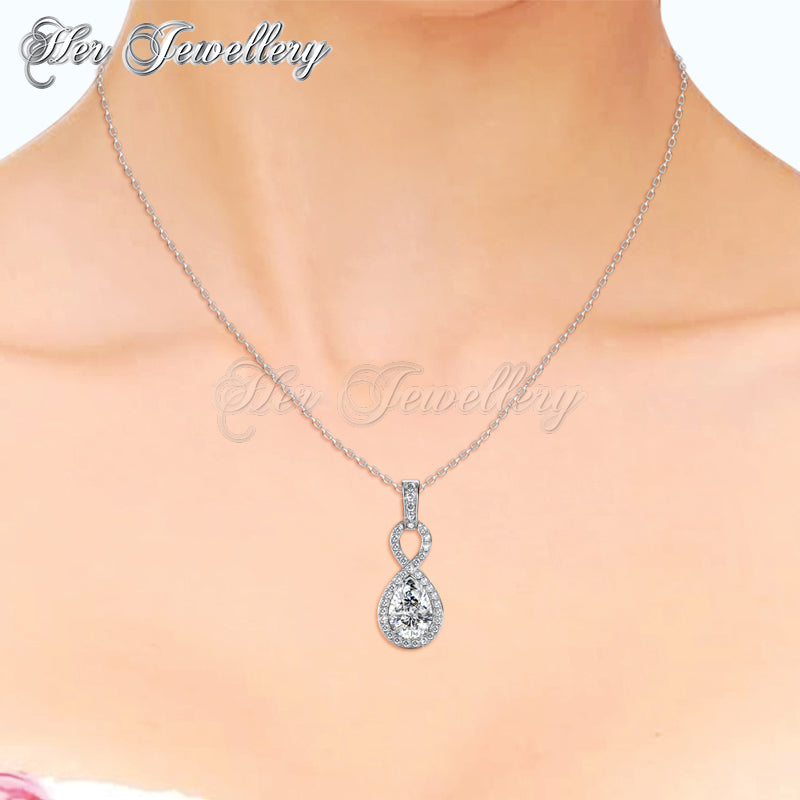 Swarovski Crystals Medallion Pendant - Her Jewellery