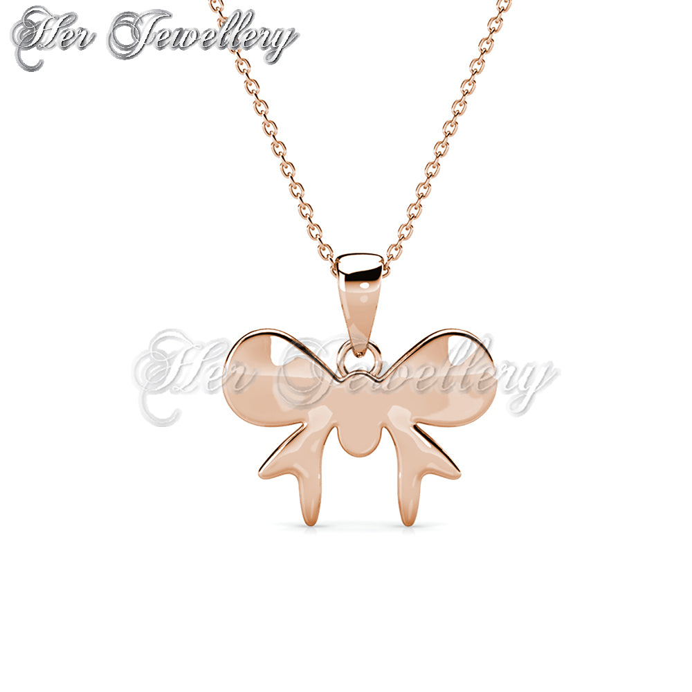 Swarovski Crystals Minnie Bow Pendant - Her Jewellery