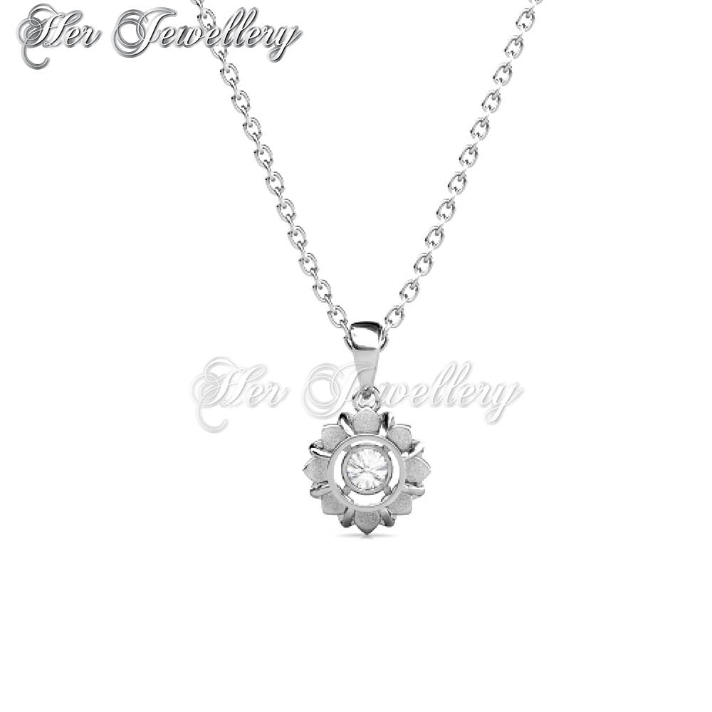 Swarovski Crystals Petal Love Pendant†- Her Jewellery