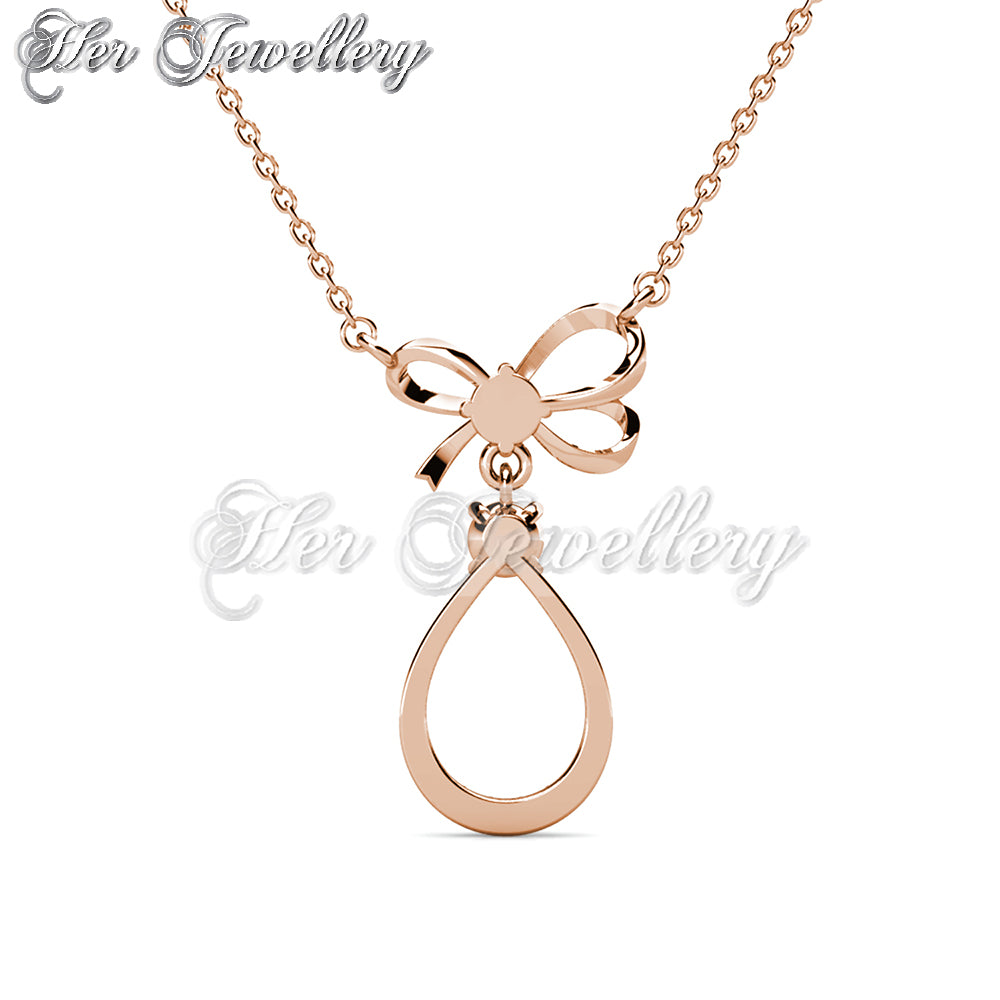 Swarovski Crystals Posie Droplet Pendant - Her Jewellery