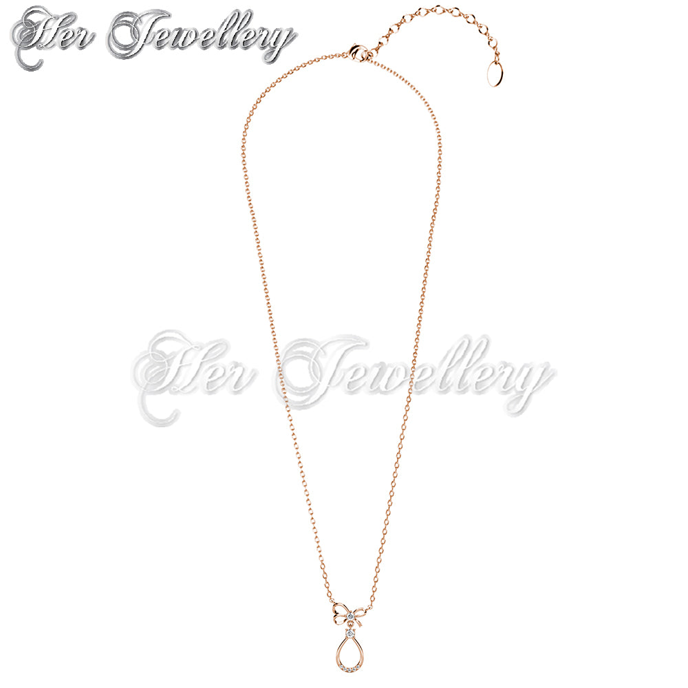 Swarovski Crystals Posie Droplet Pendant - Her Jewellery