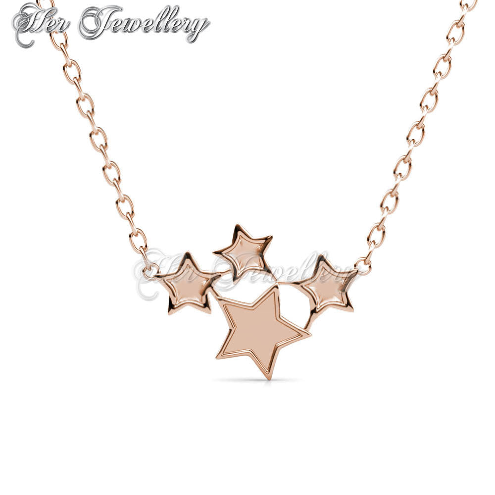 Swarovski Crystals Quad Star Pendant†- Her Jewellery