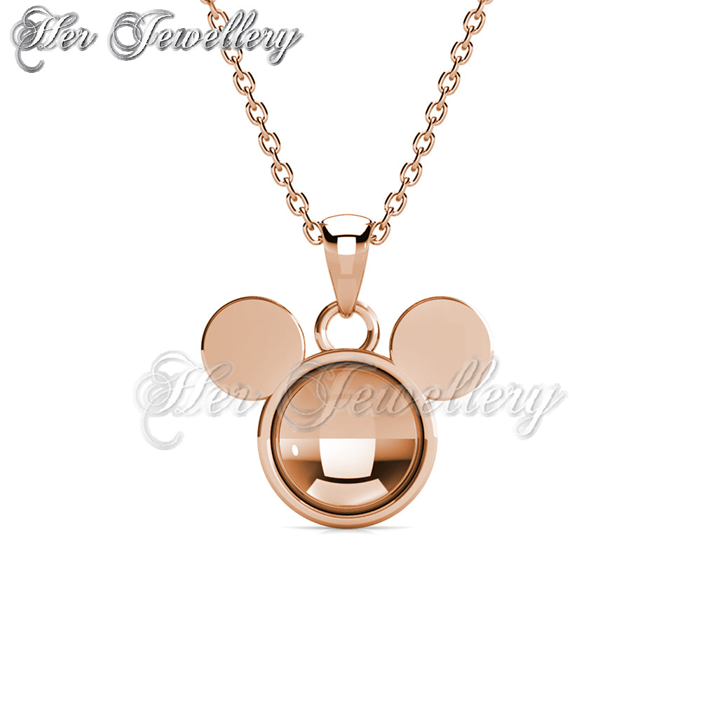 Swarovski Crystals Red Micky Pendant - Her Jewellery