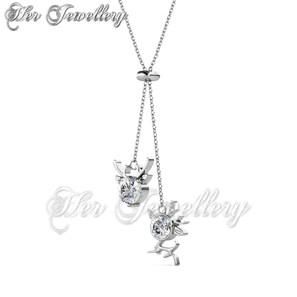 Swarovski Crystals Rudolph Crystal Pendant - Her Jewellery
