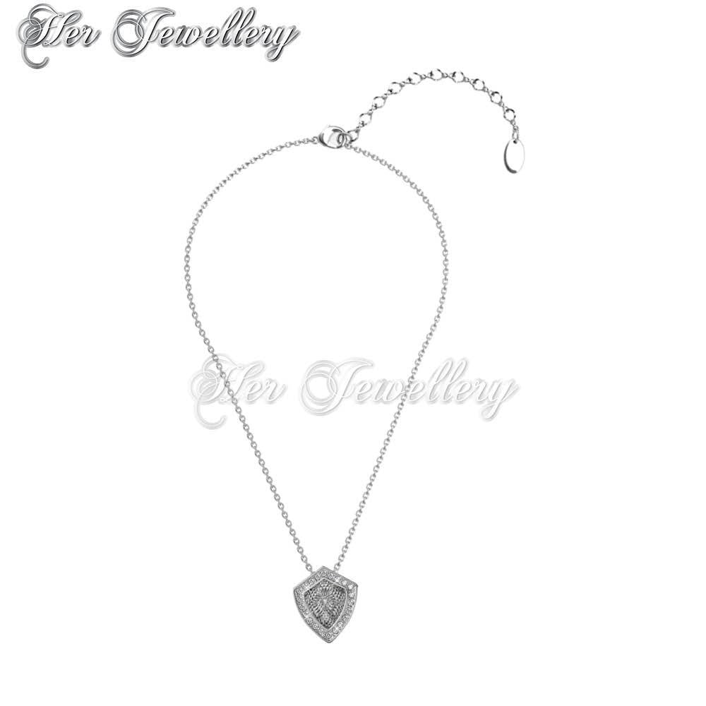 Swarovski Crystals Shield Pendant†- Her Jewellery