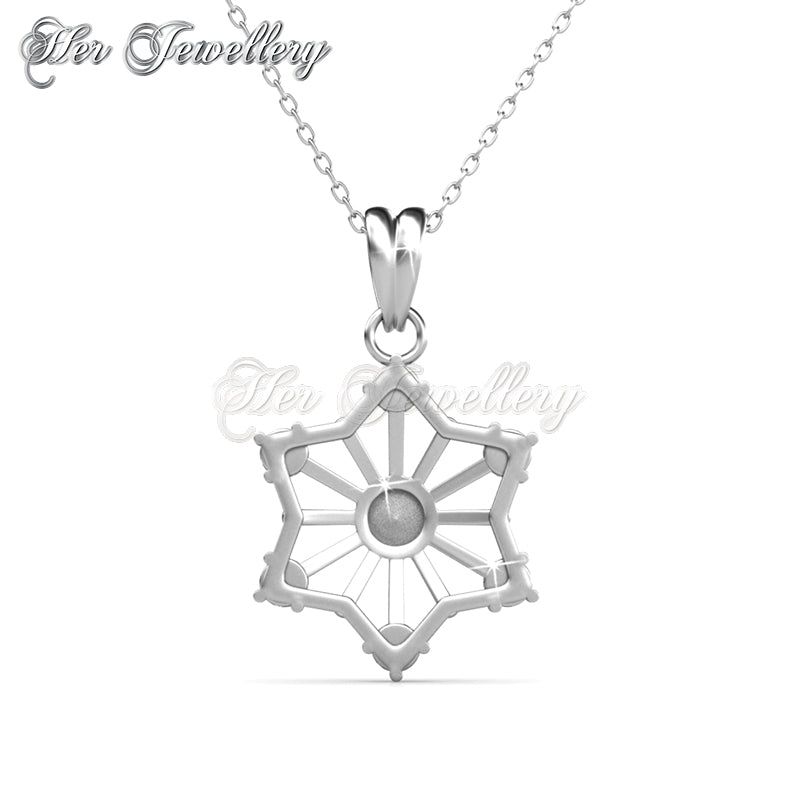 Swarovski Crystals Snowflakes Pendant†- Her Jewellery