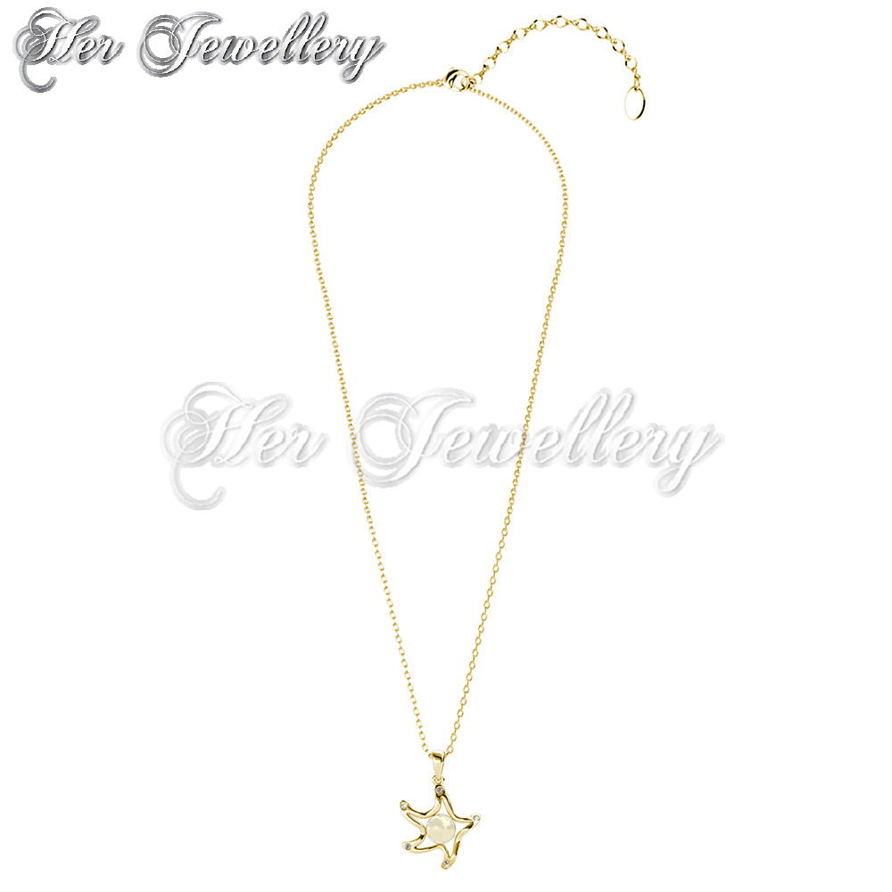 Starfish Pearl Pendant