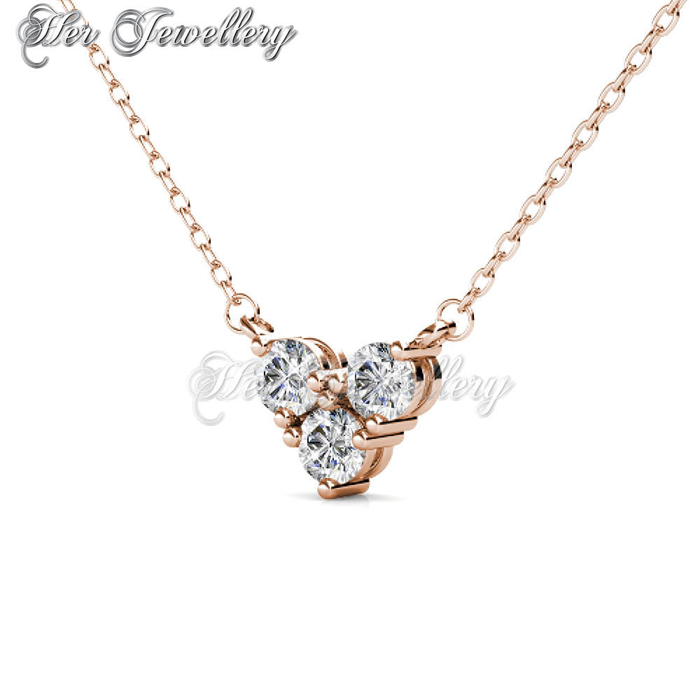 Swarovski Crystals Troika Pendant†- Her Jewellery