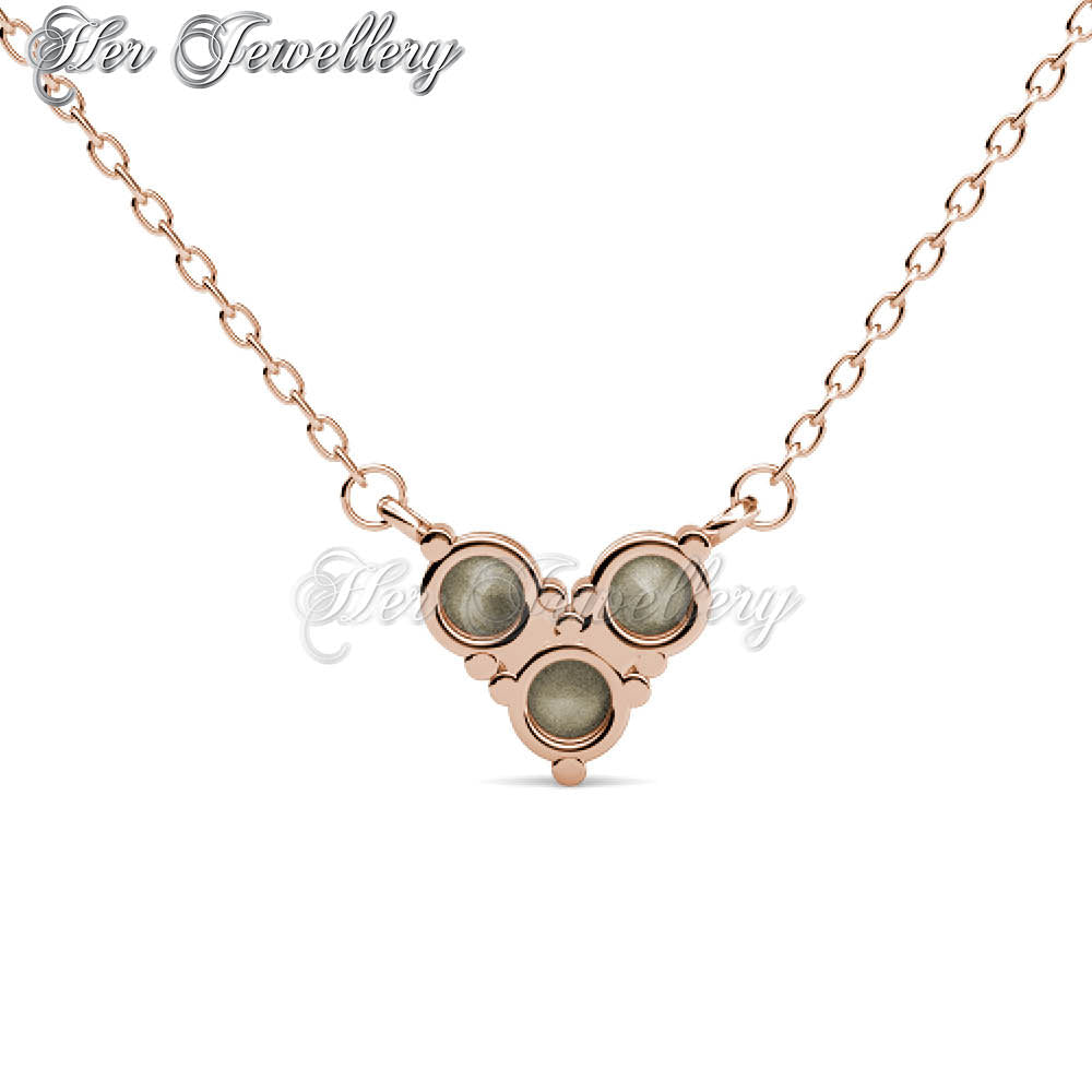 Swarovski Crystals Troika Pendant†- Her Jewellery