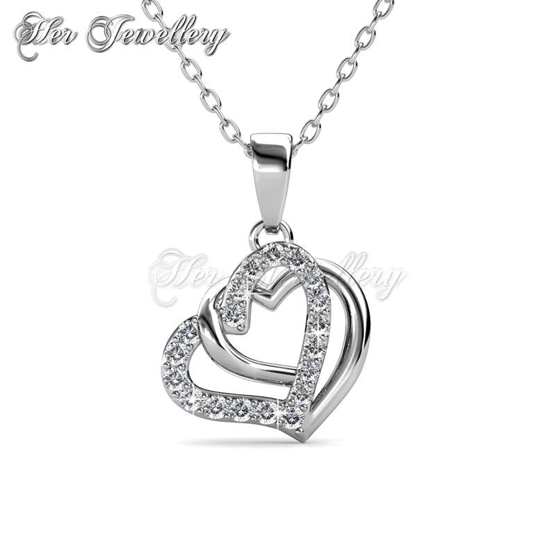 Swarovski Crystals Vena Love Pendant†- Her Jewellery