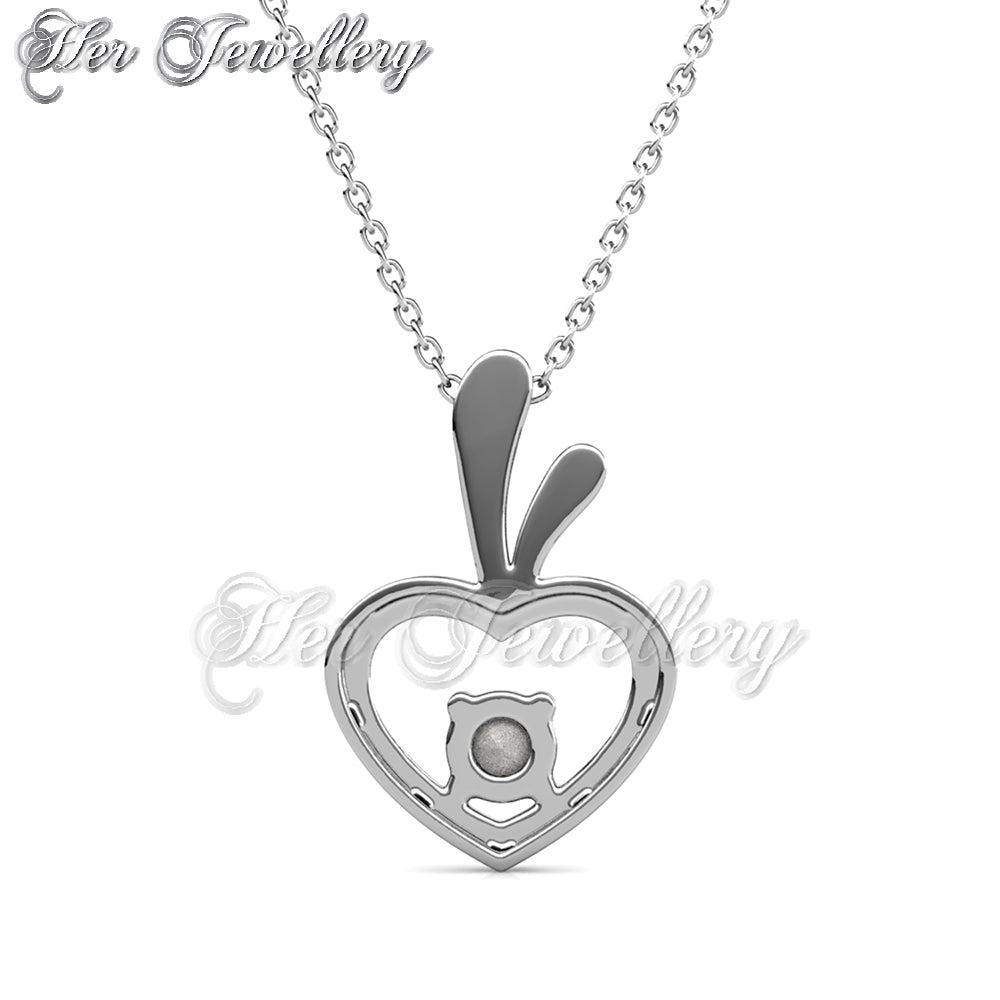Swarovski Crystals Love Apple Pendant - Her Jewellery