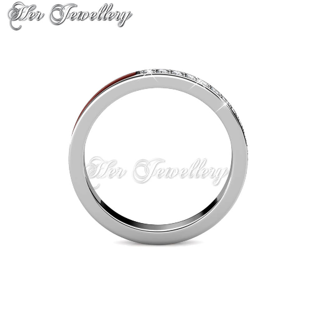 Swarovski Crystals Asunder Ring - Her Jewellery