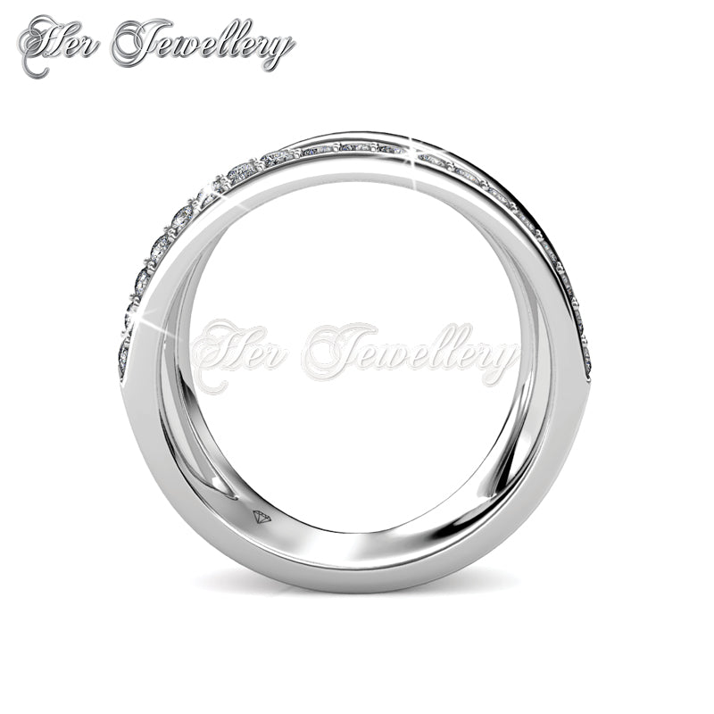 Swarovski Crystals Kris Ring - Her Jewellery