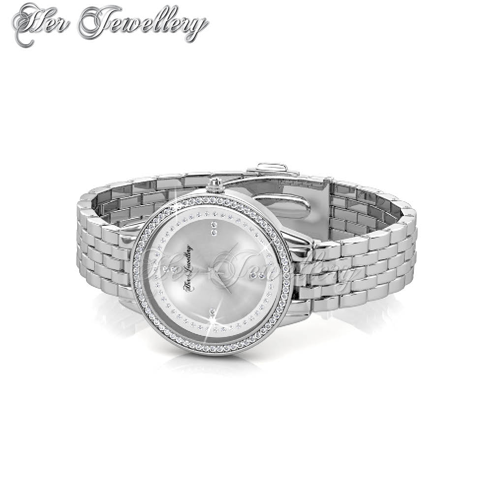 Swarovski Crystals Schicht Metallic Watch - Her Jewellery