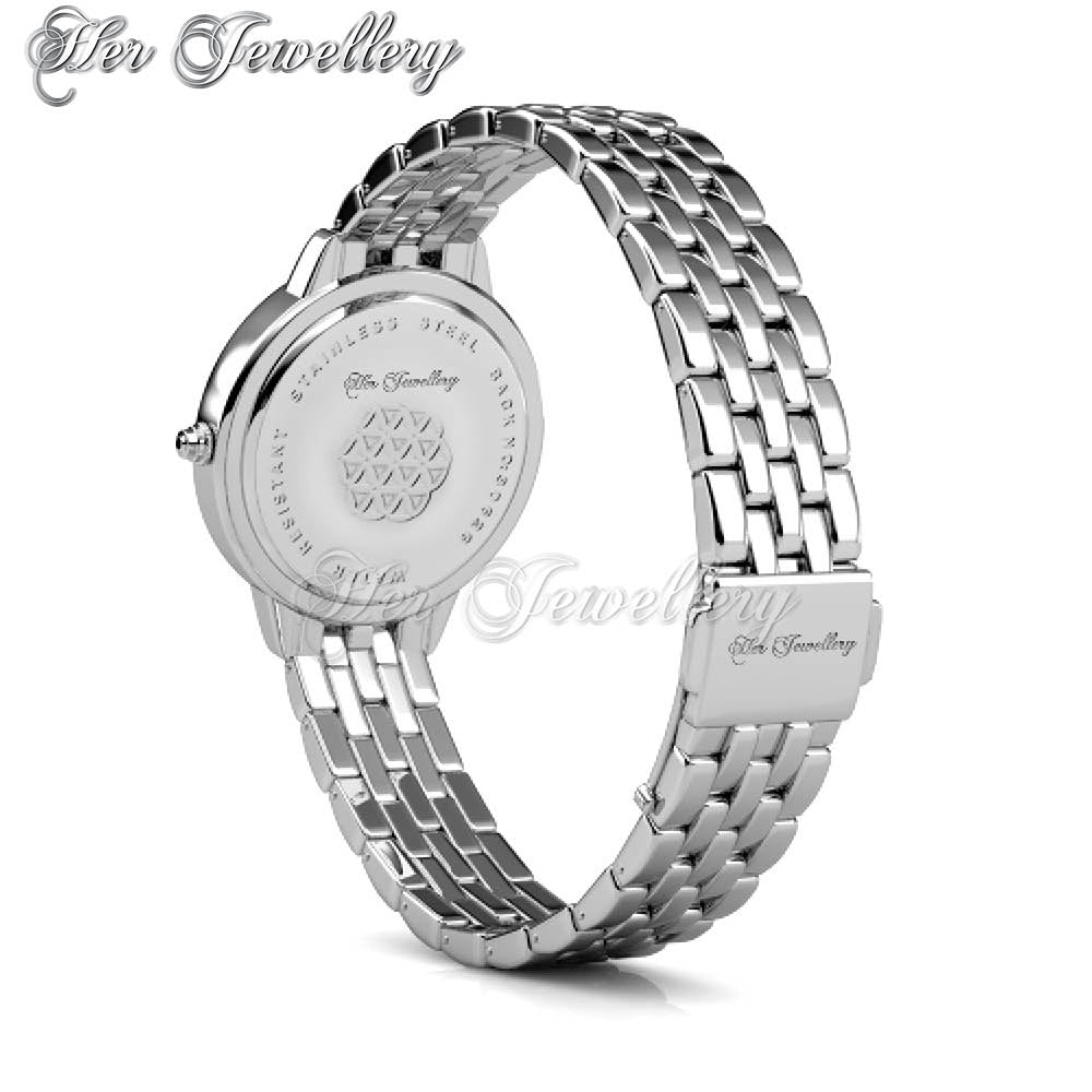 Swarovski Crystals Schicht Metallic Watch - Her Jewellery
