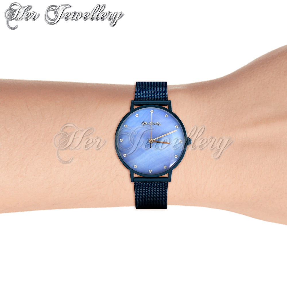 Multi Blue Shell Dial Watch