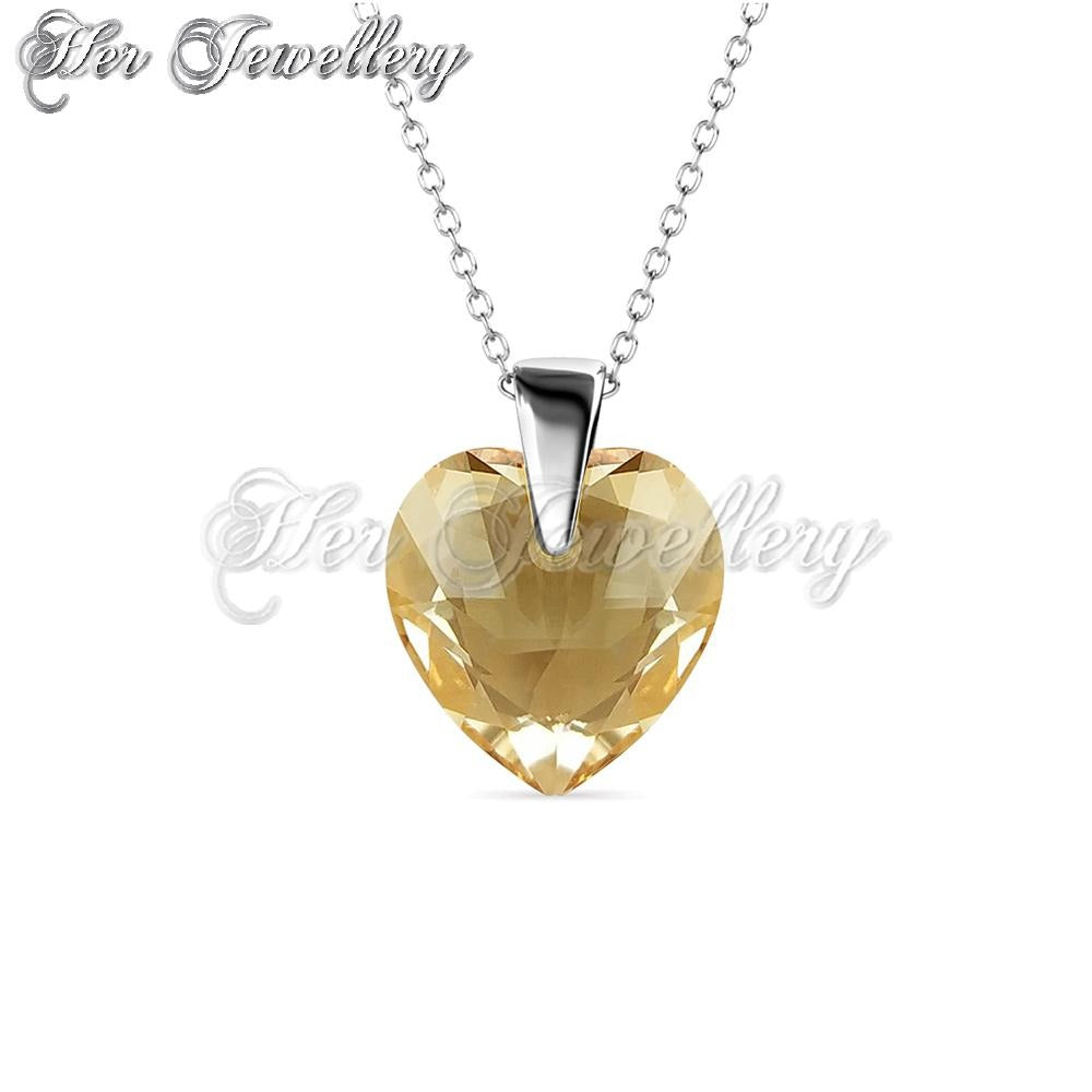 Crystaline Heart Pendant