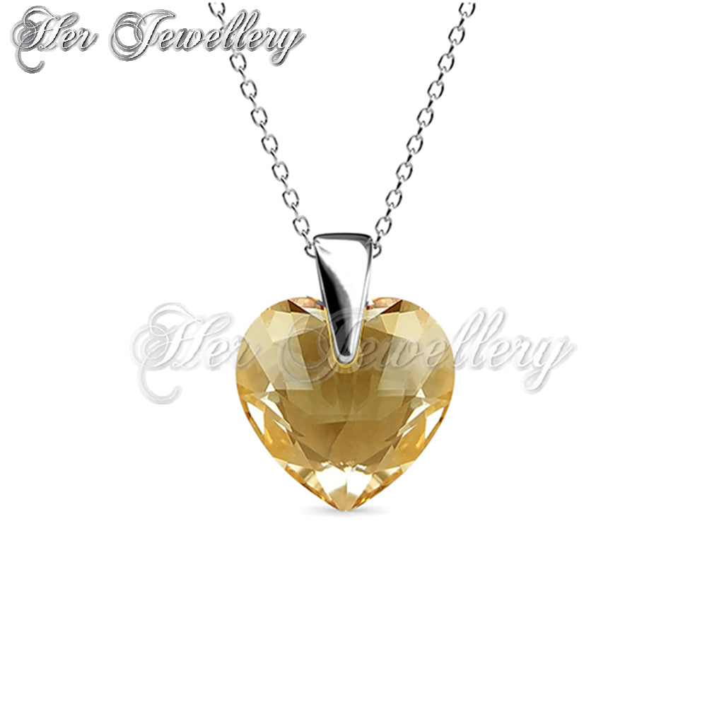 Crystaline Heart Pendant