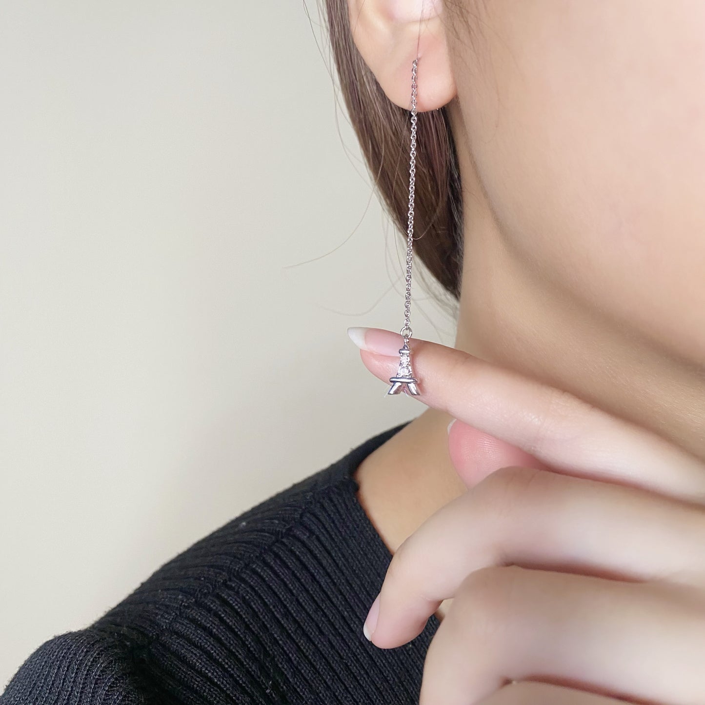 Dangling Tower Earrings