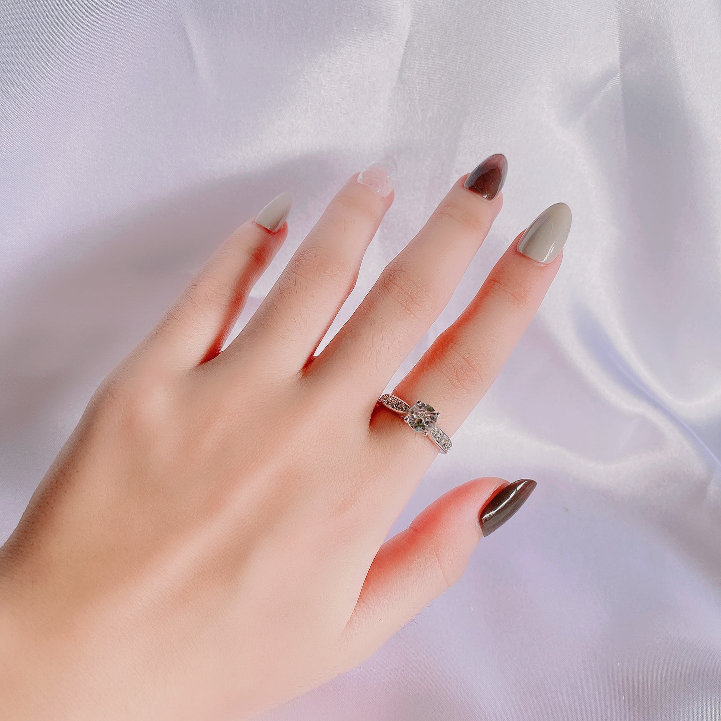 Silver Light Ring