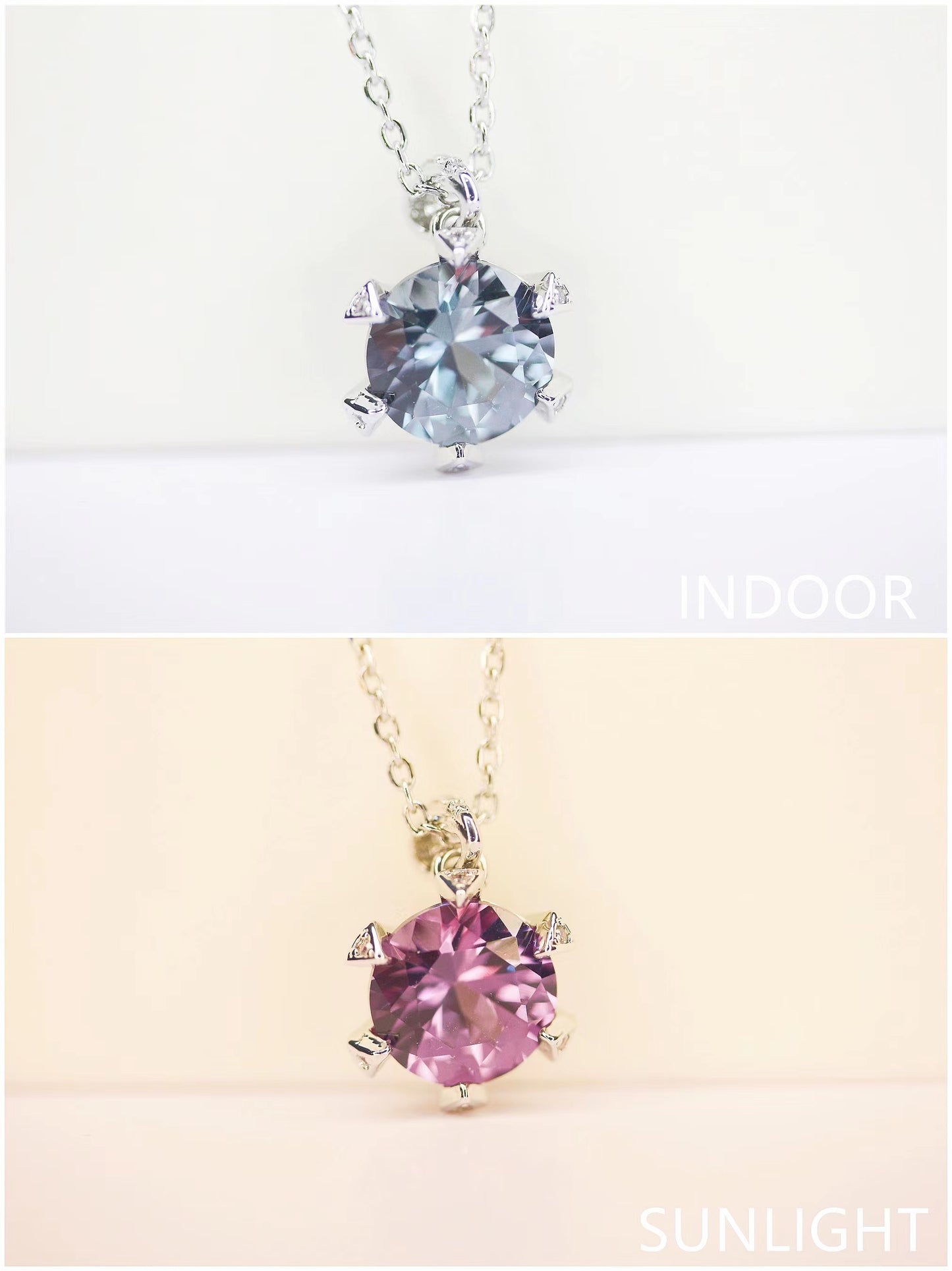 Aniston Alexandrite Pendant