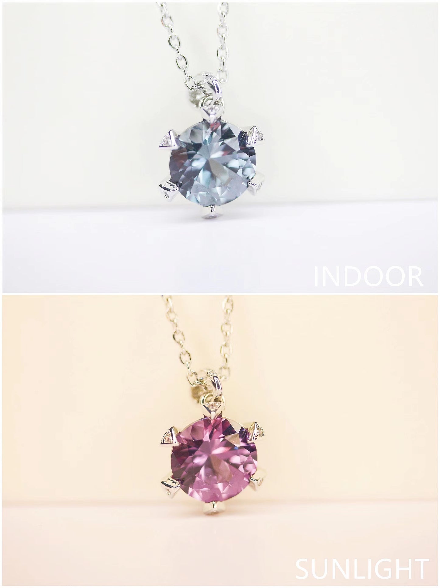 Aniston Alexandrite Pendant