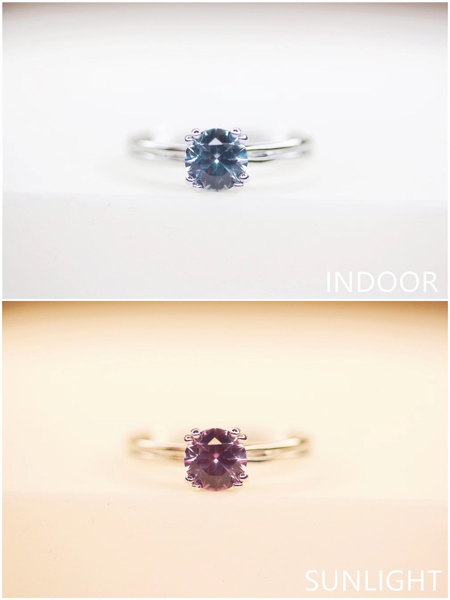 Verusha Alexandrite Ring