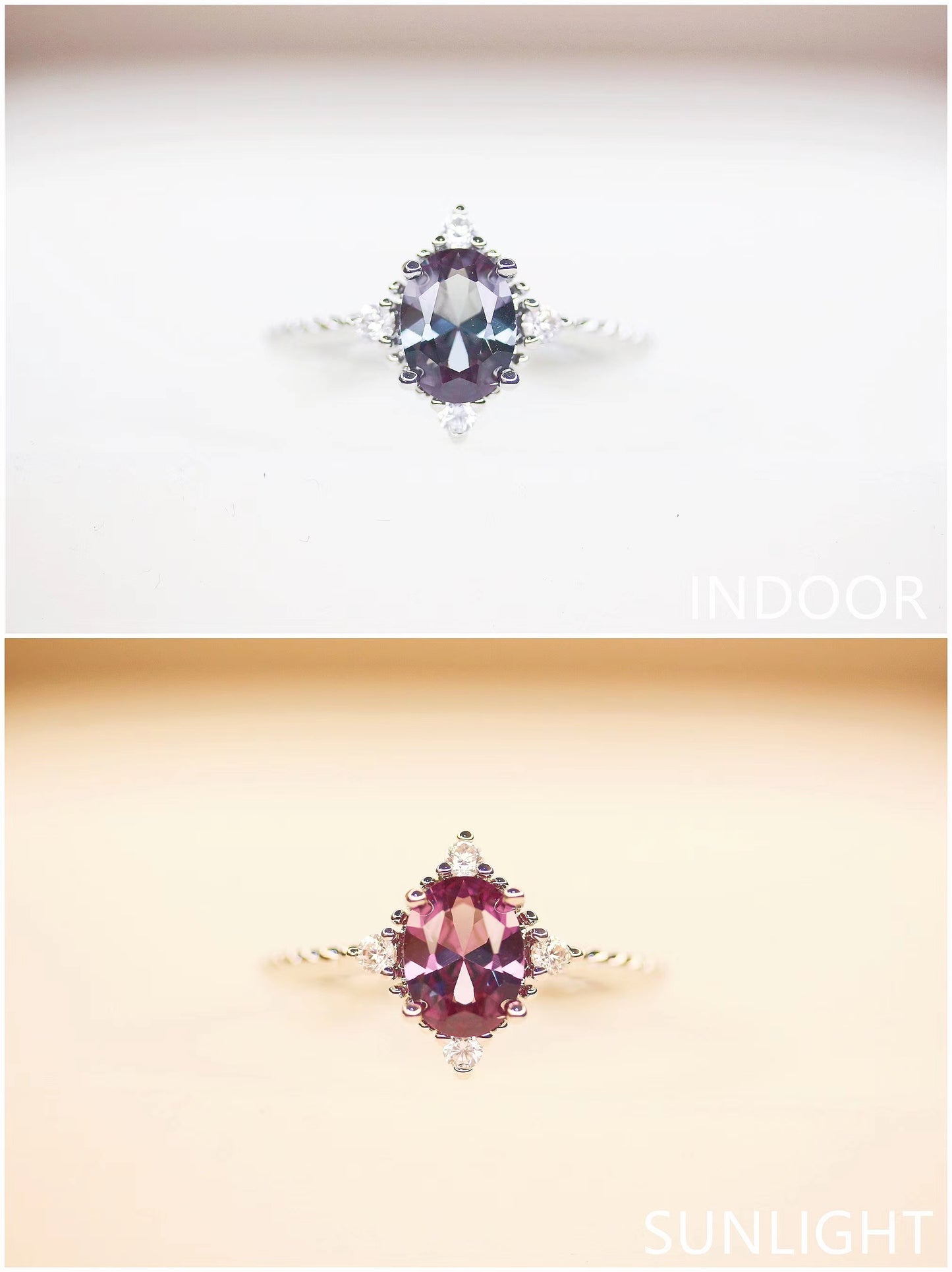 Moya Dusha Alexandrite Ring