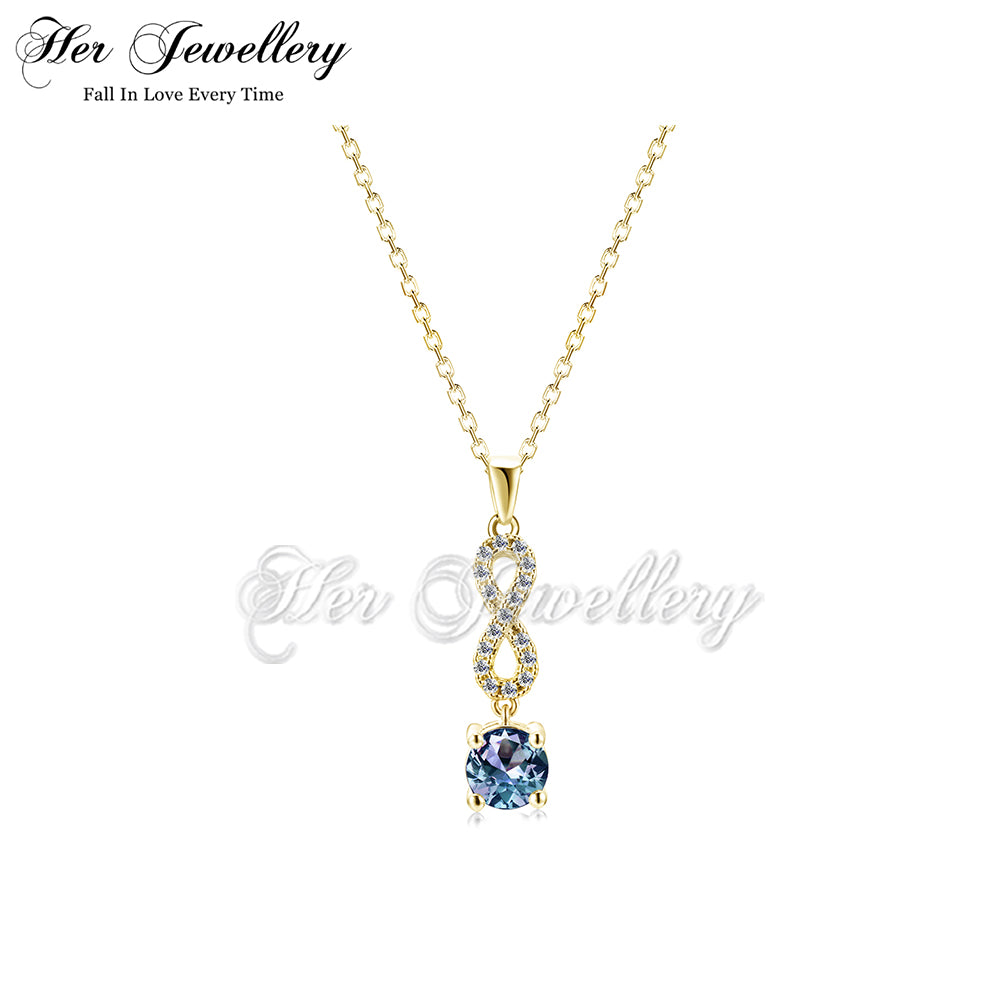 Infinity Alexandrite Pendant