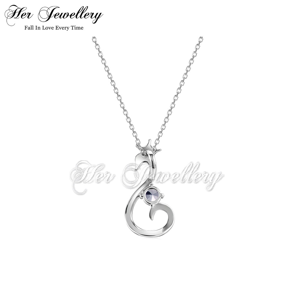 Printsessa Swan Alexandrite Pendant