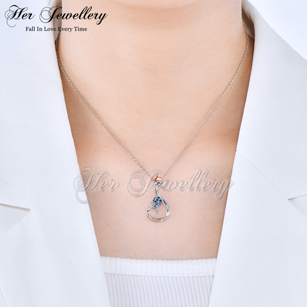 Printsessa Swan Alexandrite Pendant
