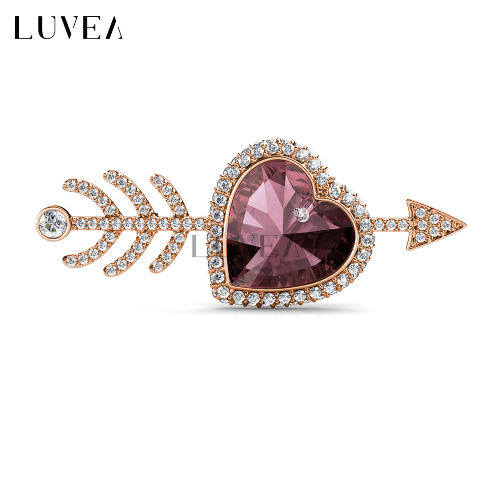 Piercing Heart Brooch