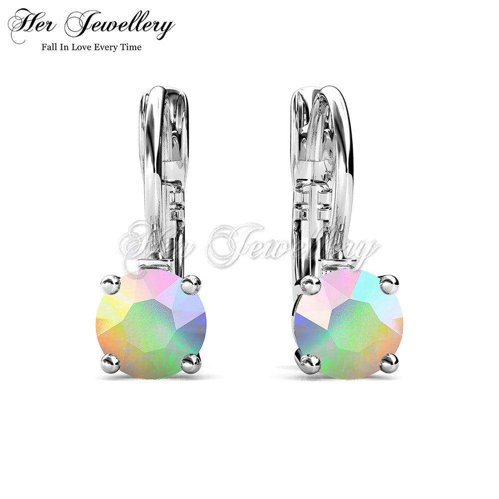 Clip Round Earrings