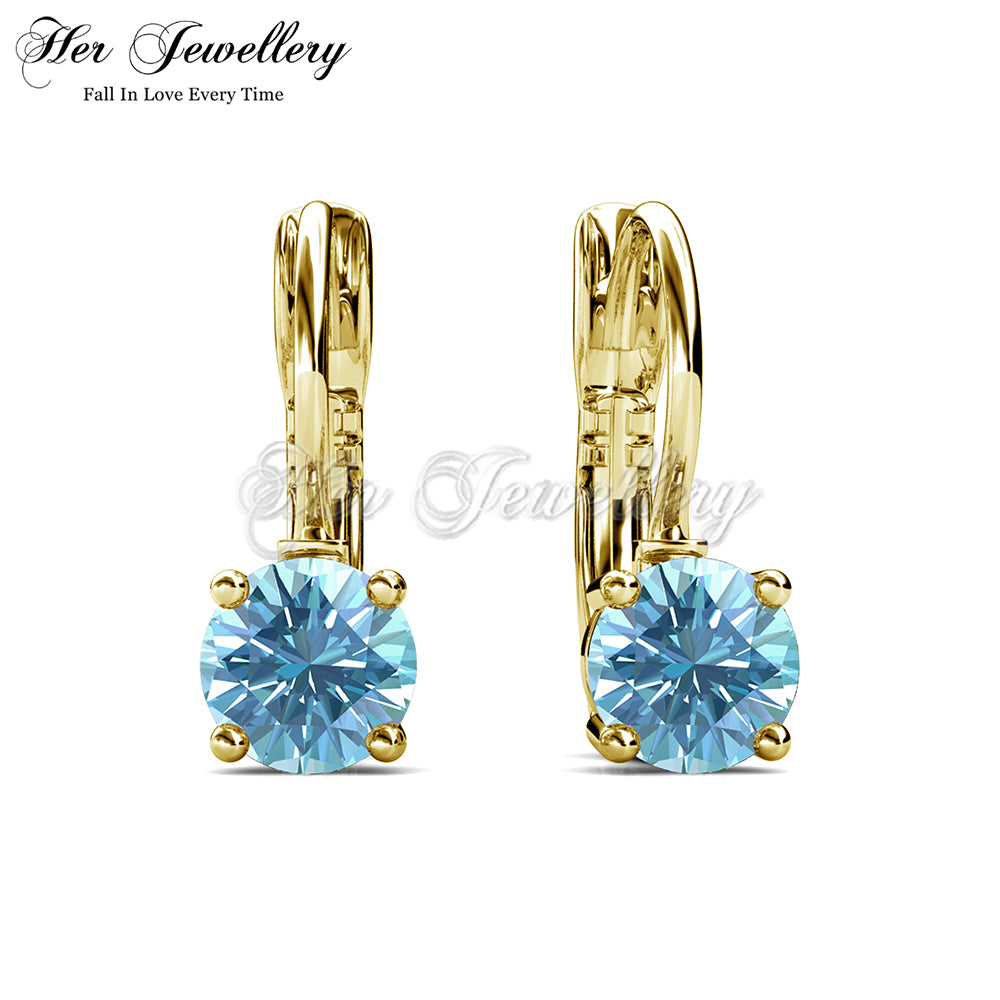 Clip Round Earrings