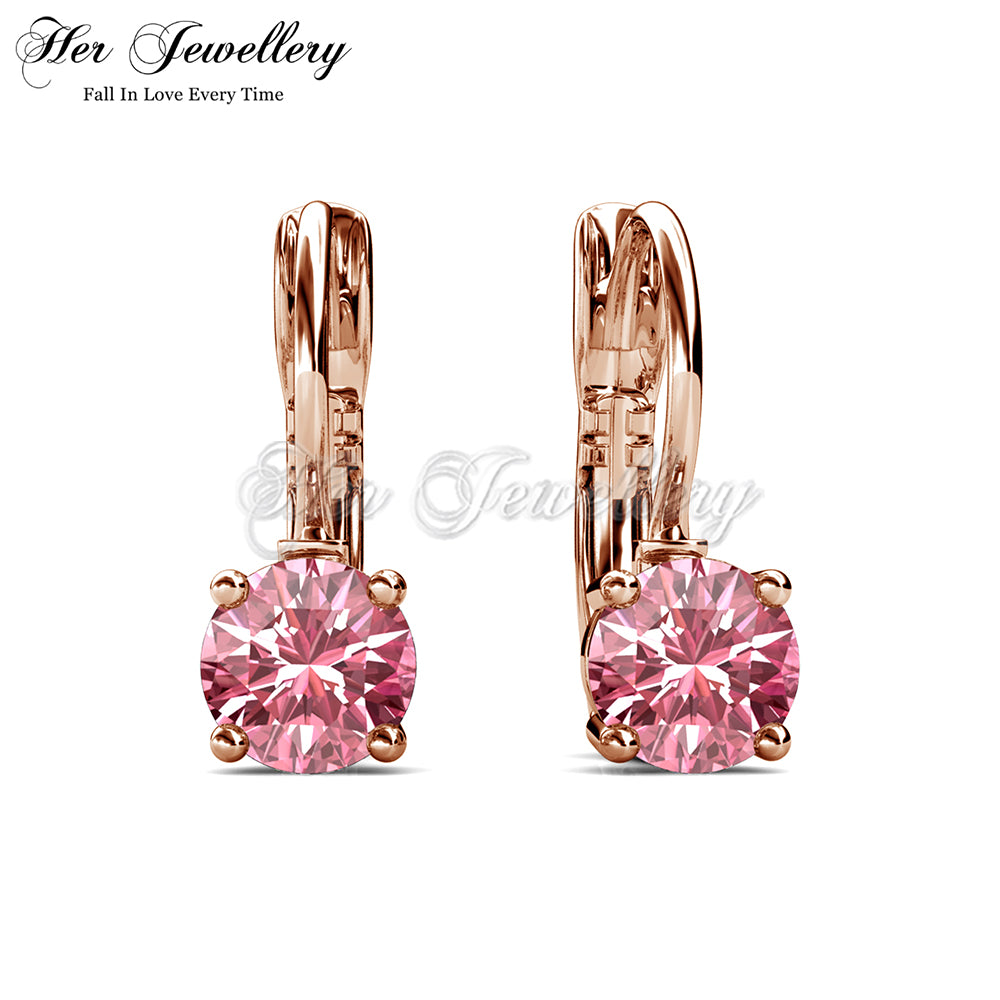Clip Round Earrings