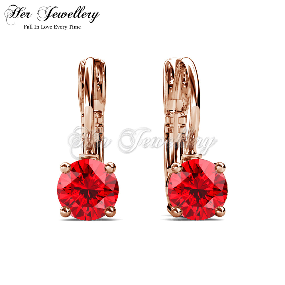 Clip Round Earrings