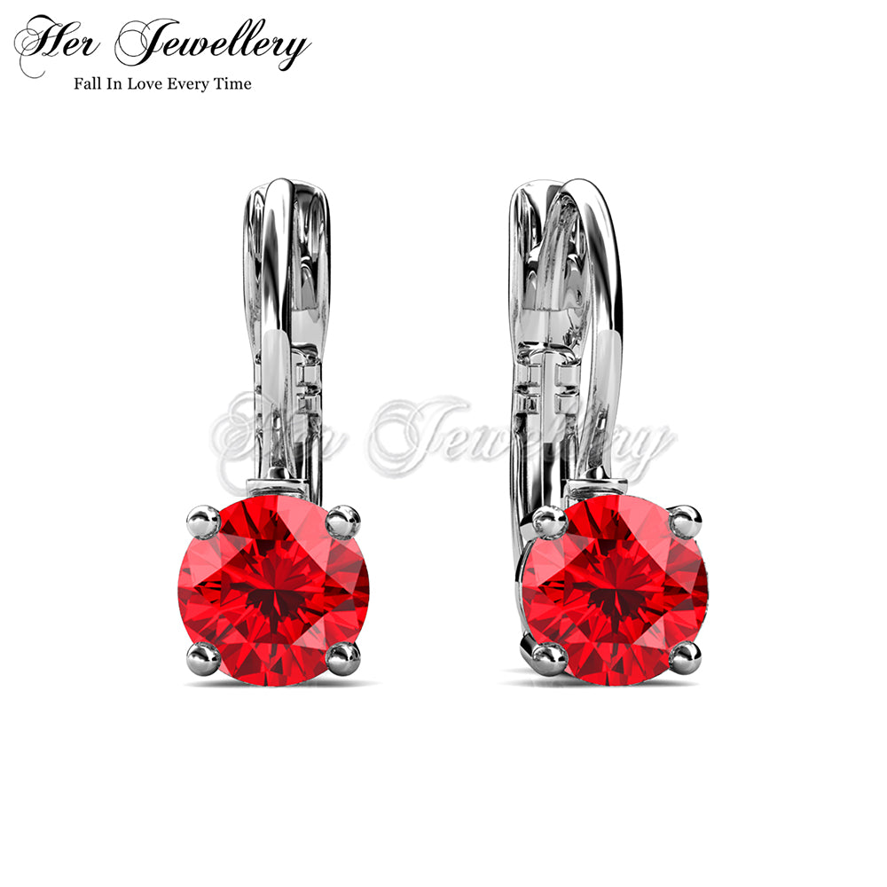 Clip Round Earrings