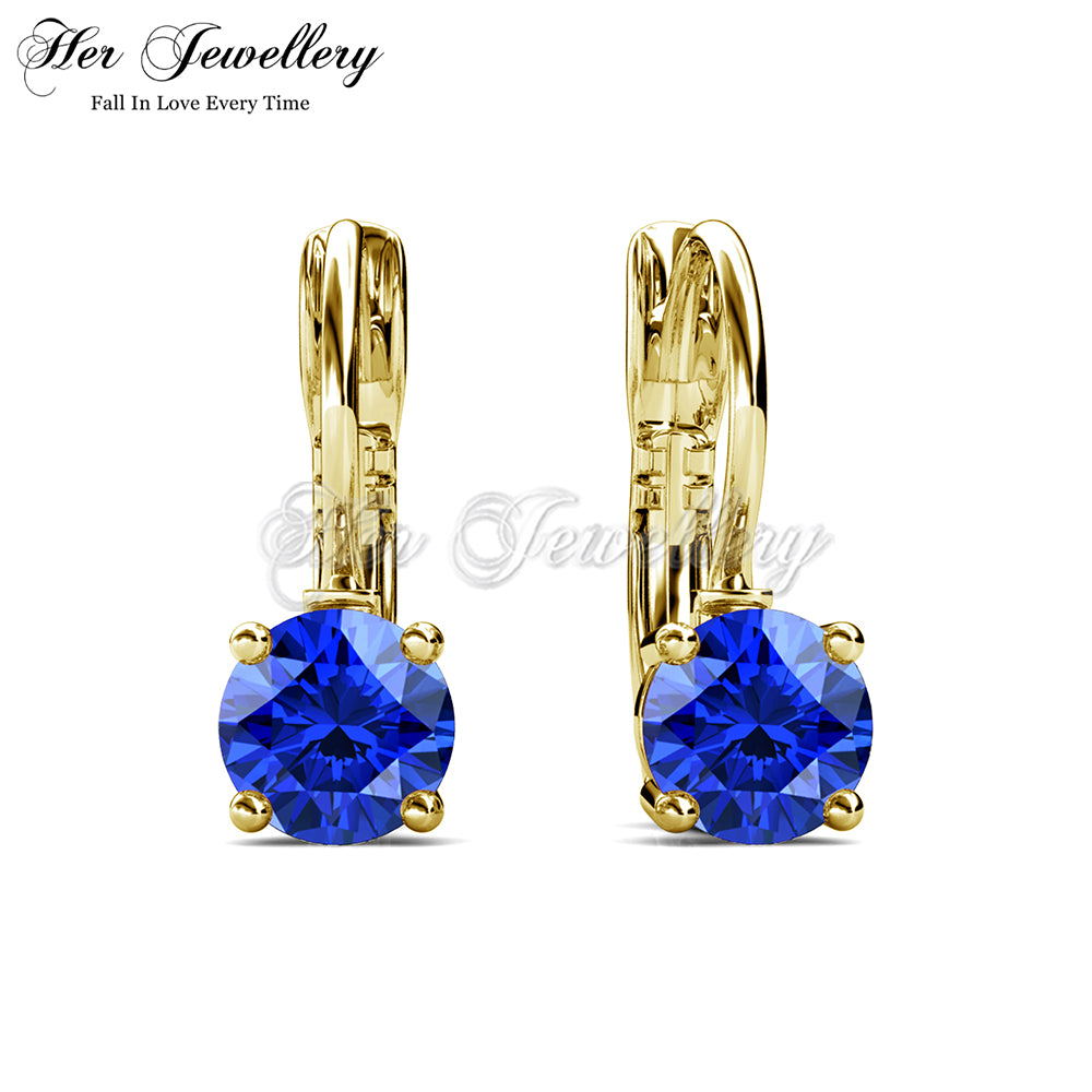 Clip Round Earrings