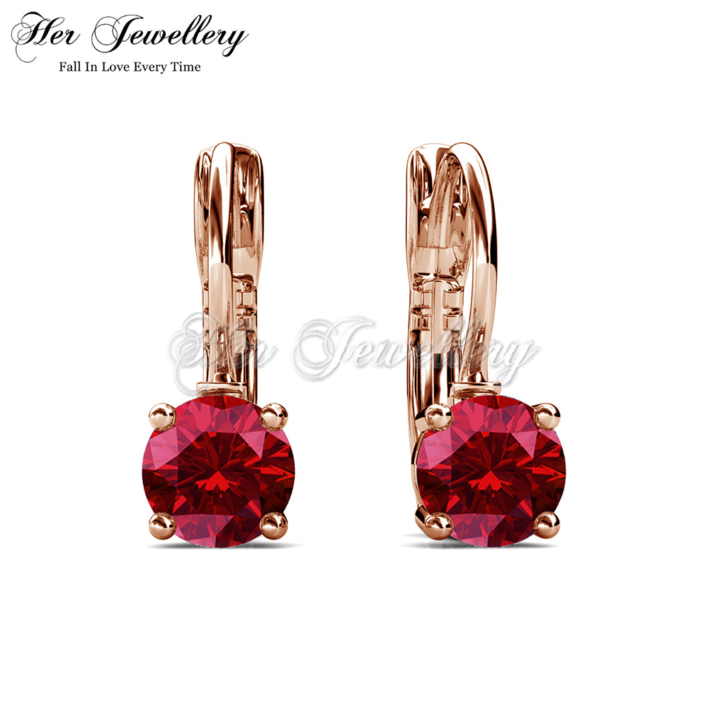 Clip Round Earrings