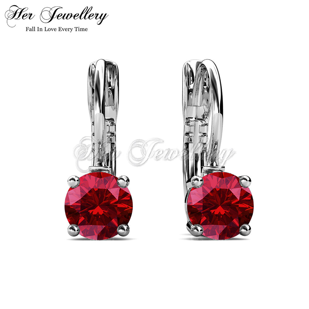Clip Round Earrings
