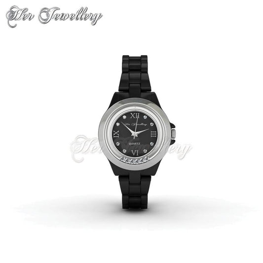 Swarovski Crystals Hip Watch - Her Jewellery