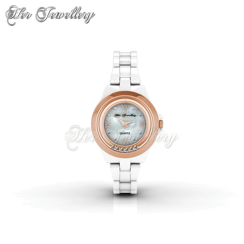 Swarovski Crystals Hip Watch - Her Jewellery