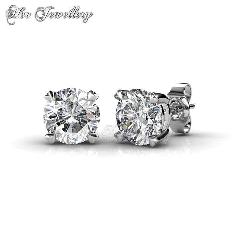 Swarovski Crystals 6 Days Earrings - Her Jewellery