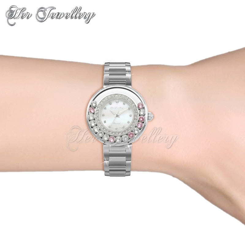 Swarovski Crystals Glamour Watch - Her Jewellery